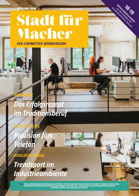 Cover: Stadt für Macher 2018