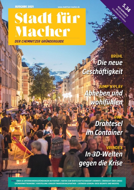 Cover: Stadt für Macher 2021